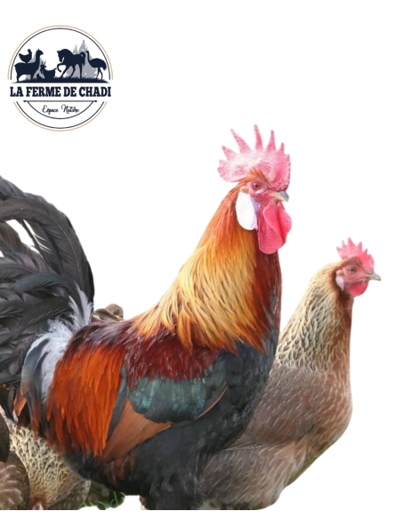 Leghorn dore - couple